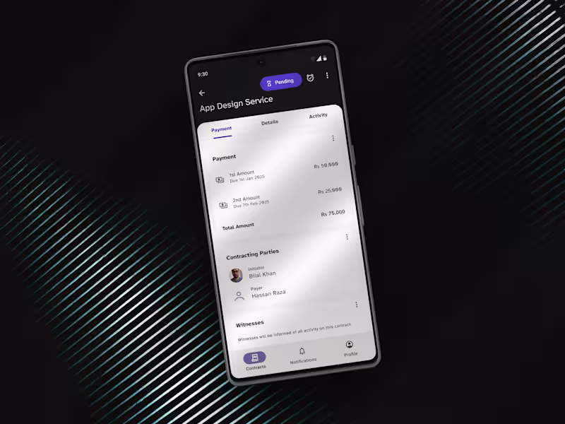 Cover image for Wasooli Mobile App UI and Branding Design