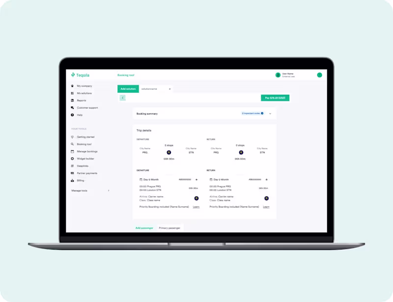Cover image for Tequila's B2B SaaS tool