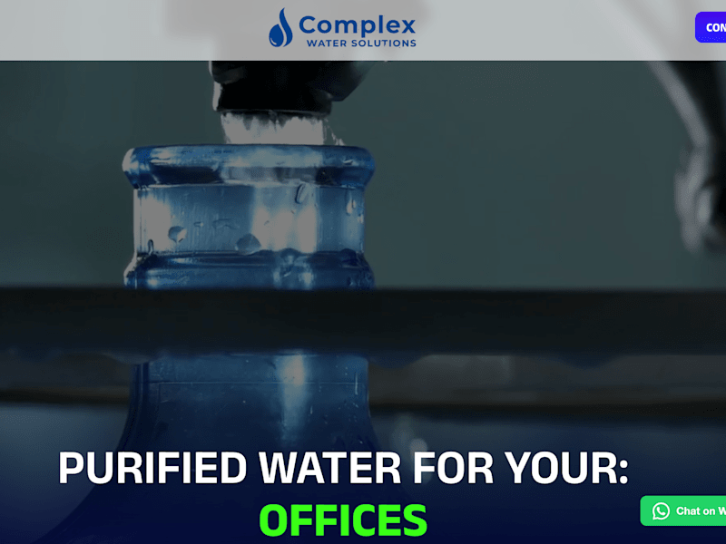 Cover image for Complex Water Solutions