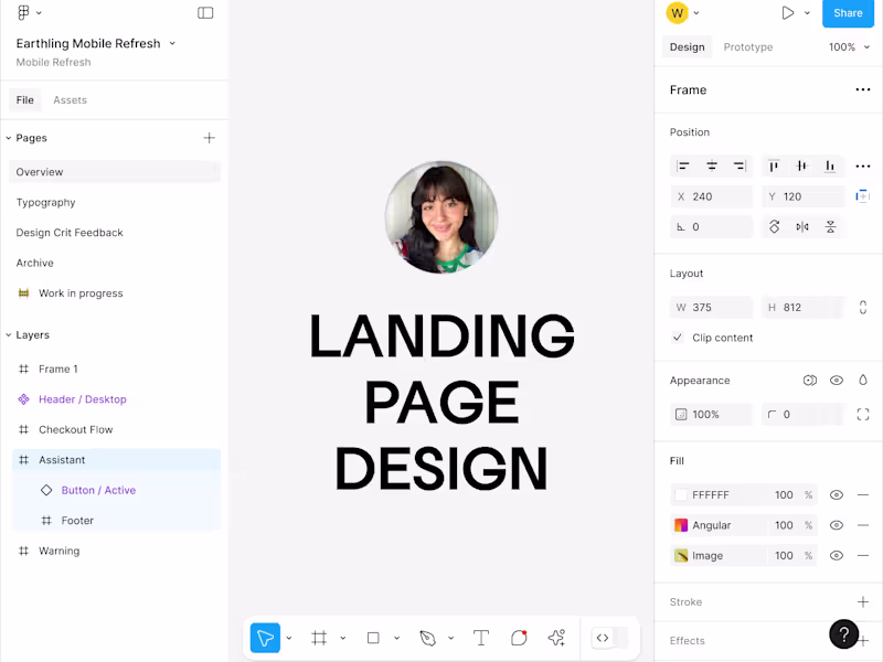 Cover image for - Landing Page Design -