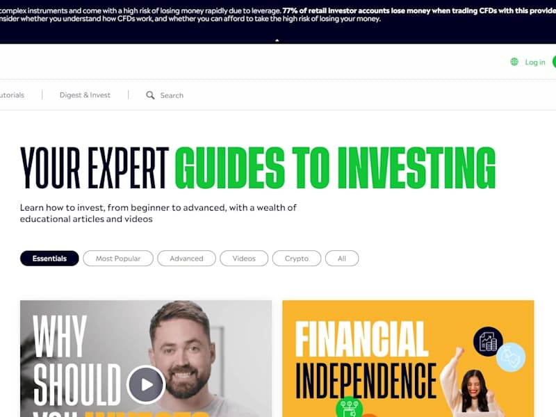 Cover image for academy.etoro.com education materials