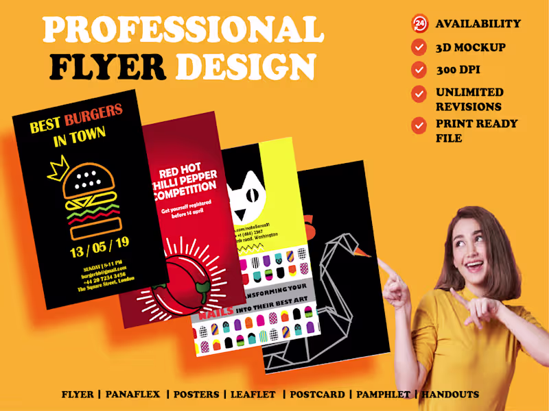 Cover image for Print ready/Digital use flyer