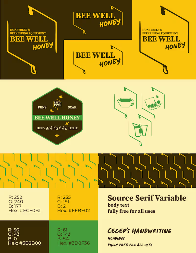 Cover image for Honey Bee Supplier | Brand Identity Design