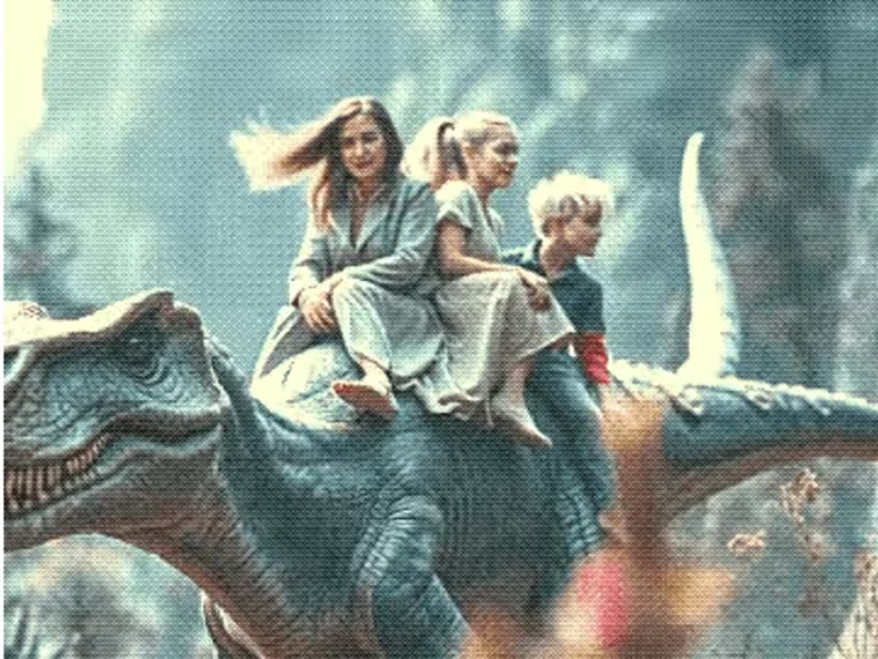 Cover image for What If Dinosaur never went extinct