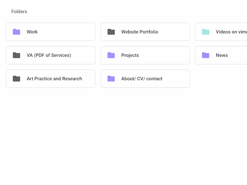 Cover image for folder & file organization