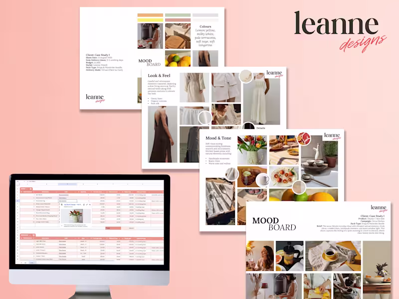 Cover image for Click-to-Cart Styling Pack: Props + Wardrobe Moodboard