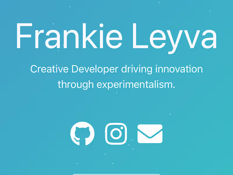 Cover image for Developer Portfolio