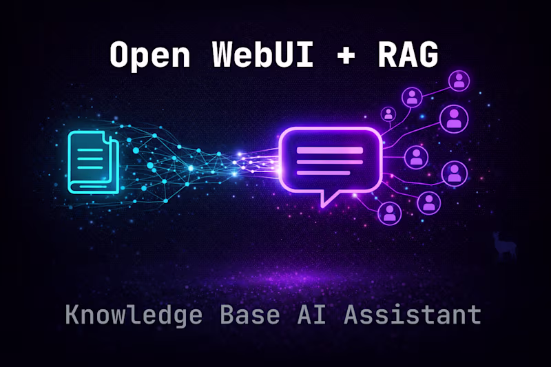 Cover image for Open WebUI + RAG: self-hosted AI assistant with Knowledge Base
