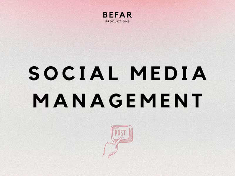 Cover image for Social Media Management