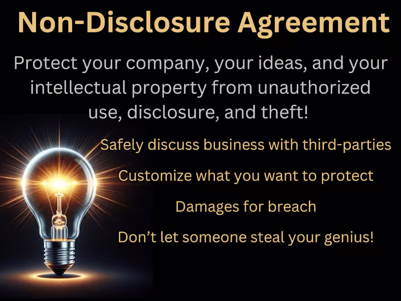 Cover image for Non-Disclosure Agreement (NDA)