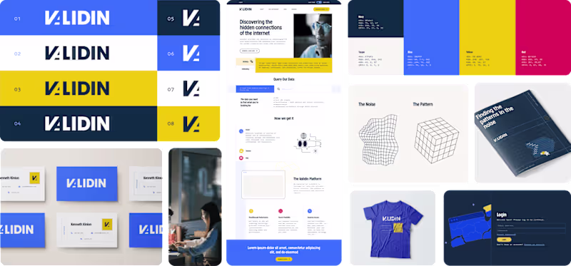Cover image for Validin Rebranding Project