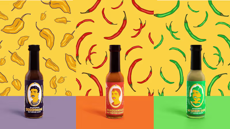 Cover image for Social Media Stand Outs for Shaquanda's Hot Sauce
