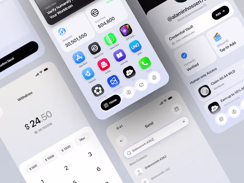 Cover image for A next-generation WorldCoin Super App concept designed to br...