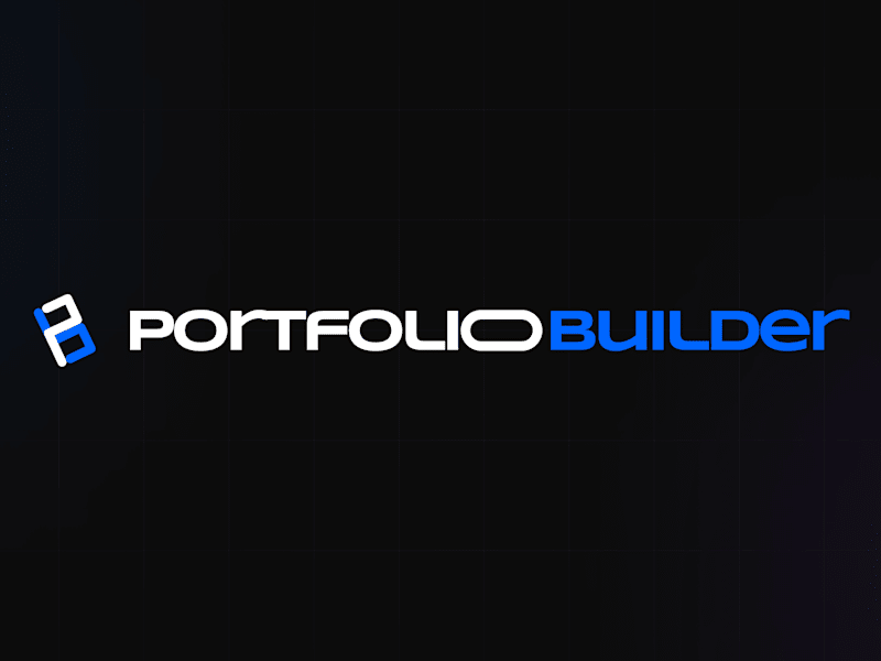 Cover image for Effortlessly build your Portfolio with PortfoliooBuilder