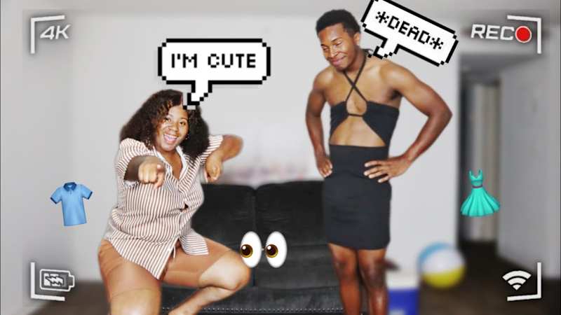 Cover image for CLOTHES SWAP CHALLENGE!!! - YouTube
