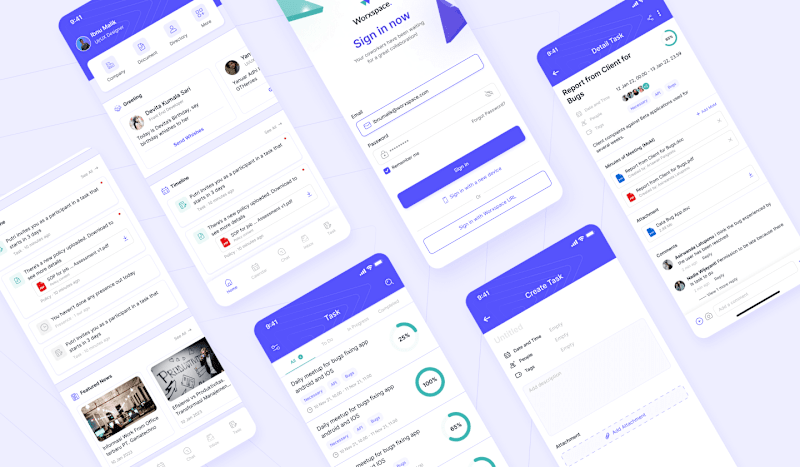 Cover image for Worxspace Redesign - The All-in-one HR tool