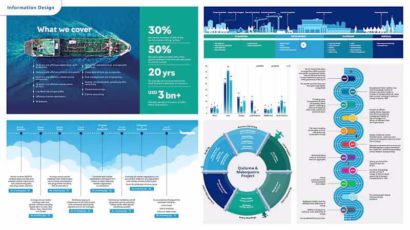 Cover image for Information Design on Behance
