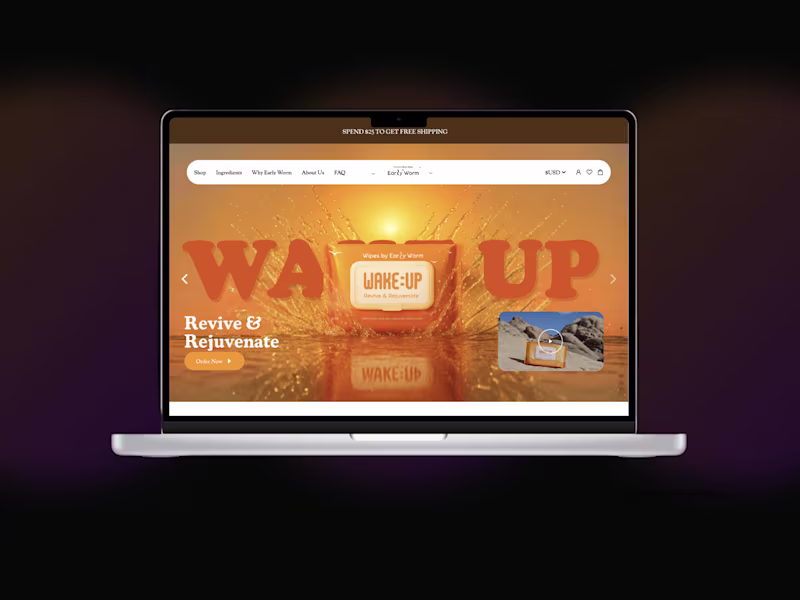 Cover image for Figma Design for Early Worms