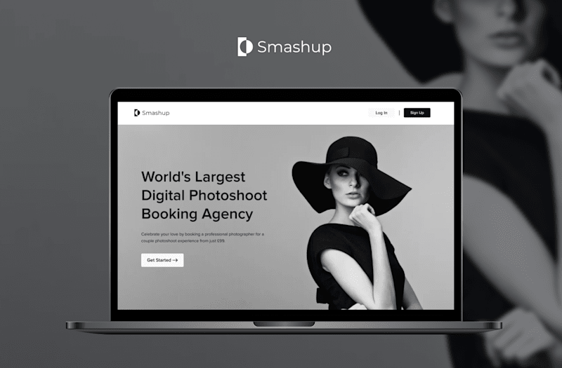 Cover image for Smashup - Digital photoshoot booking Agency