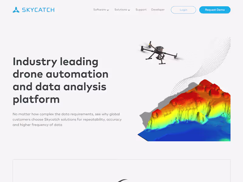 Cover image for Skycatch Website