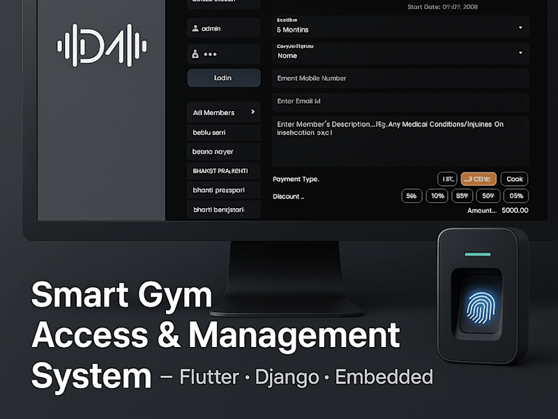 Cover image for Smart Gym Management Platform Development