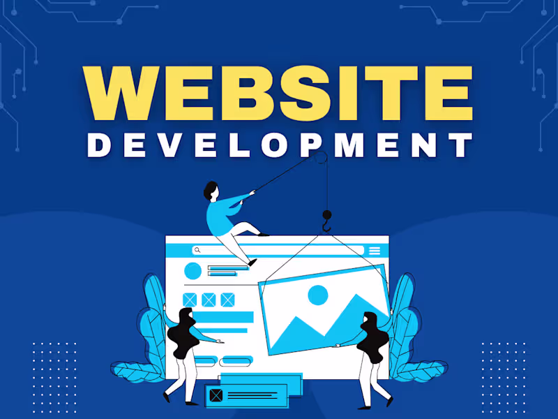 Cover image for I have a experience of 5 years in web designing/development 