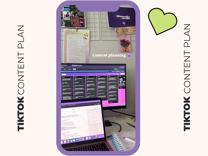 Cover image for TikTok Content Plan