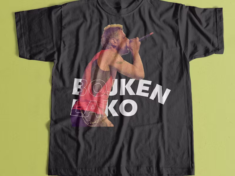 Cover image for Custom T-shirt design.