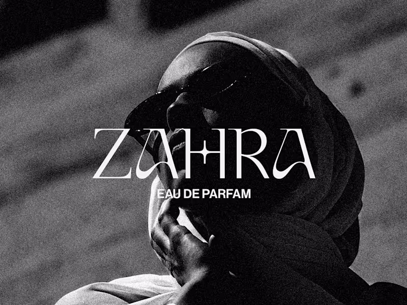 Cover image for ZAHRA Perfume Branding | Product & Packaging Design