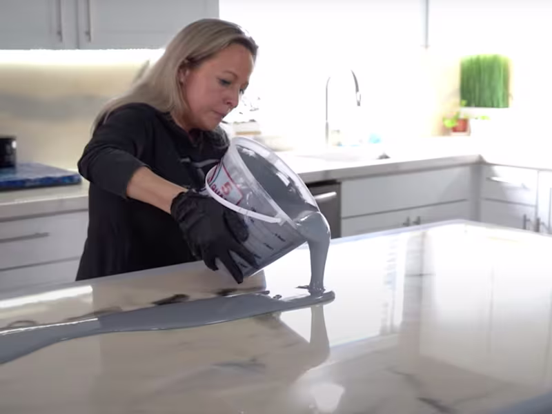 Cover image for Epoxy Countertop: DIY Pour & Add Lasting Protection for Durabil…