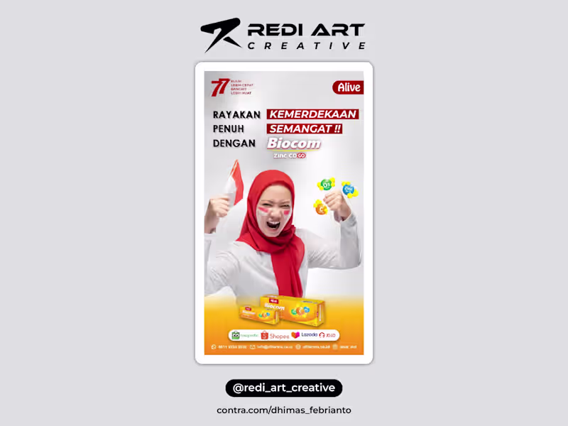 Cover image for Design Sosial Media Promotion Produk