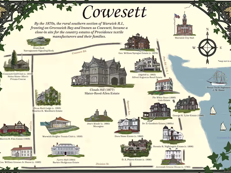 Cover image for Clouds Hill Historical Homes Map