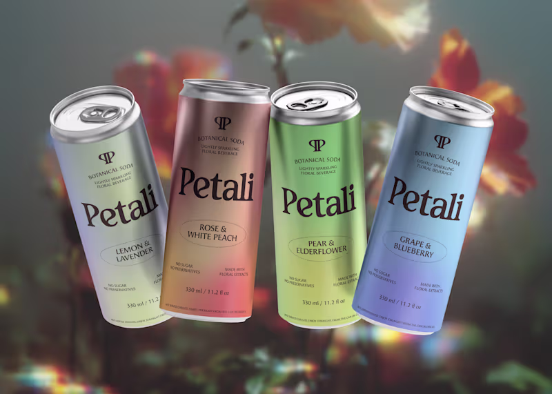Cover image for Botanical Soda Brand Identity & Packaging Design