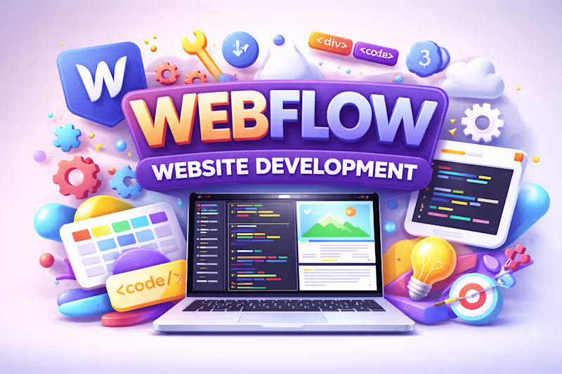 Cover image for Webflow - Website Design and Development Webflow Expert