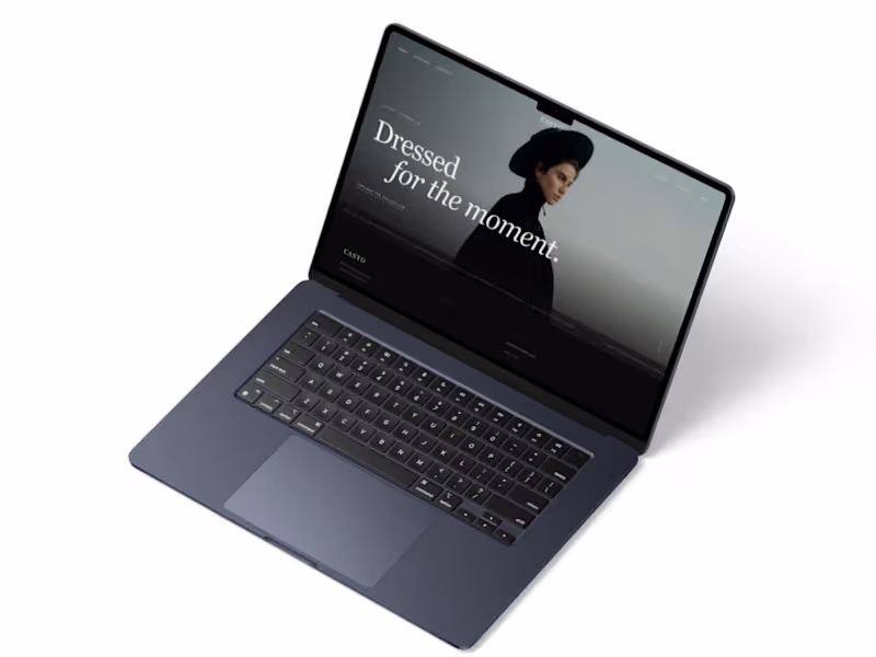 Cover image for Casto is a high-end e-commerce