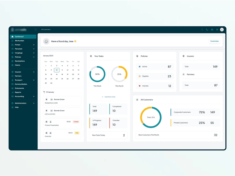 Cover image for Design and Implementation of a Modern CRM Tool for OmniSafe
