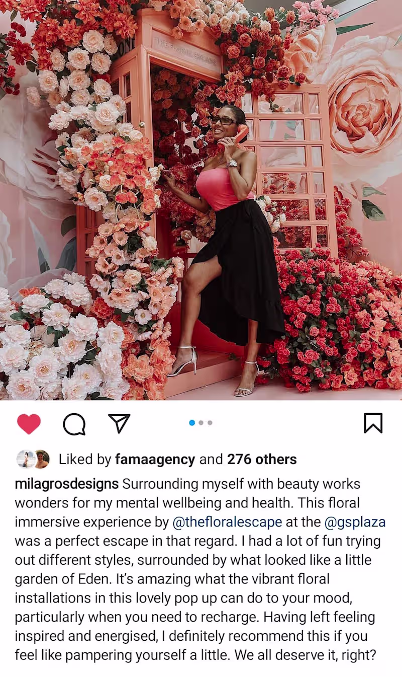 Cover image for Milagros designs Instagram posts