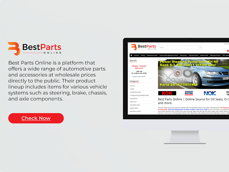 Cover image for Best Parts Online