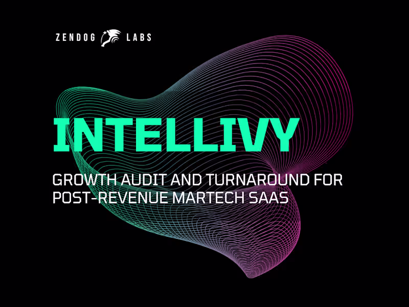 Cover image for Transforming Intellivy: Go-To-Market Audit and Turnaround