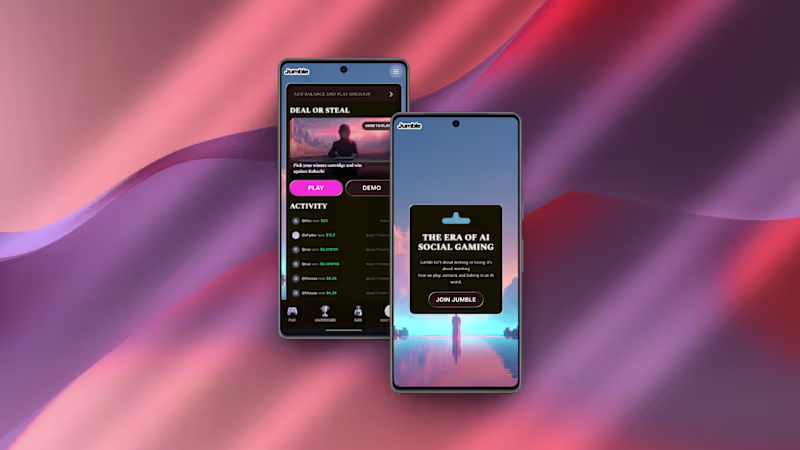 Cover image for jumble.cash (http://jumble.cash) is a live on-chain arcade f...