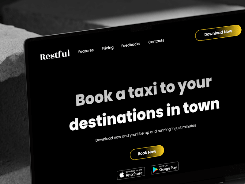 Cover image for Taxi Booking App Design