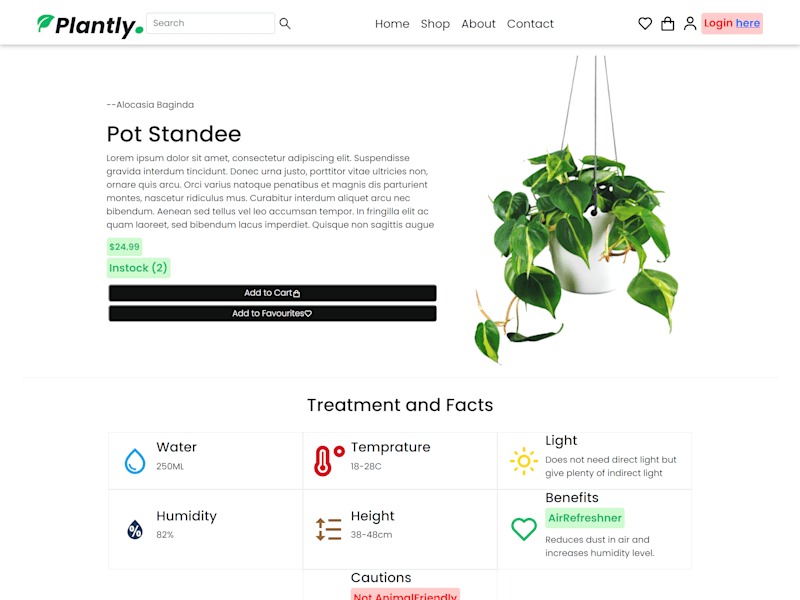 Cover image for Plants-E-commerce-Store