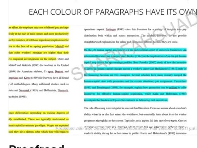 Cover image for Copywriting and proofreader 