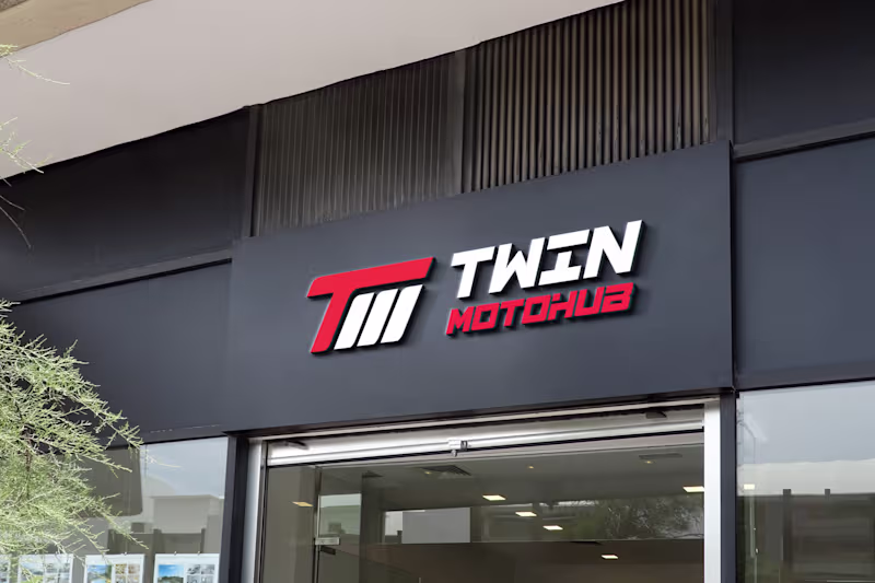 Cover image for Logo Design For Twin Motohub