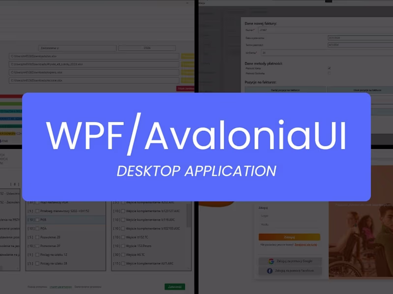 Cover image for I will create an AvaloniaUI application.