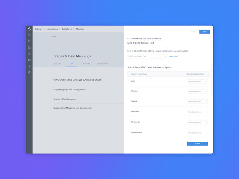 Cover image for Apollo | Creating a User Friendly CRM Integration Process