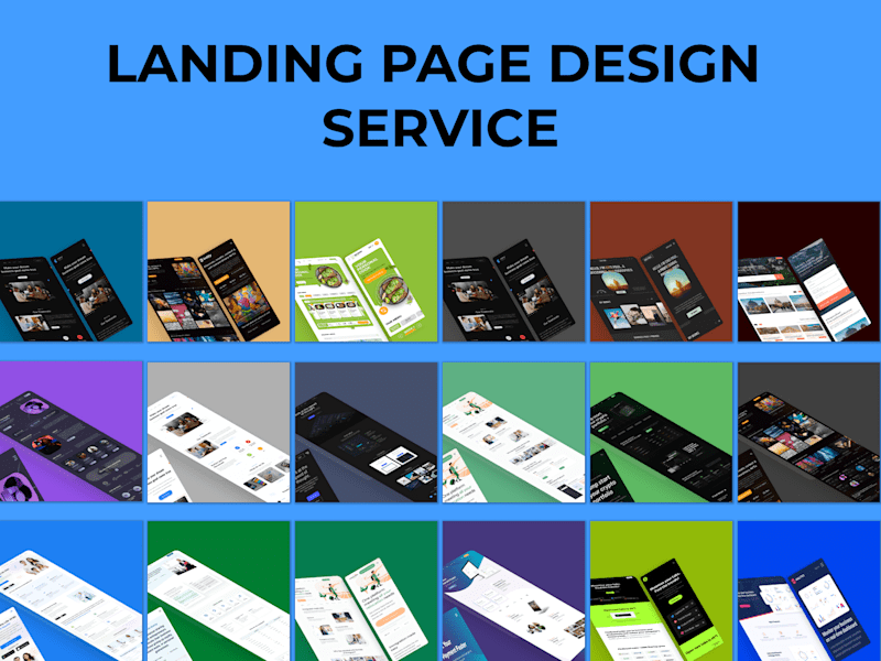 Cover image for Landing Page Design & Redesign