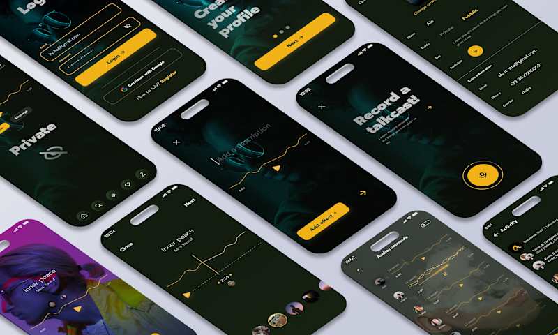 Cover image for Rily Mobile App for Social Audio Platform