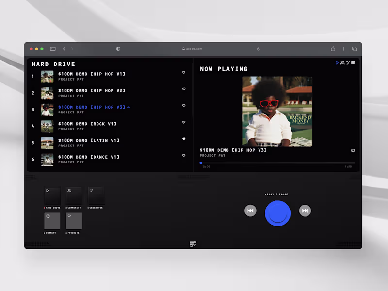 Cover image for MP5Player: AI-Powered Music Platform