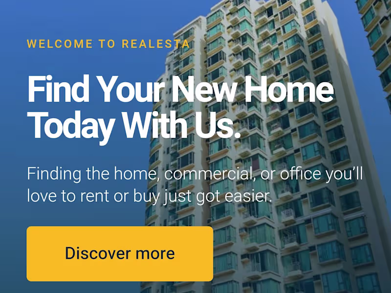 Cover image for Homepage – Realesta